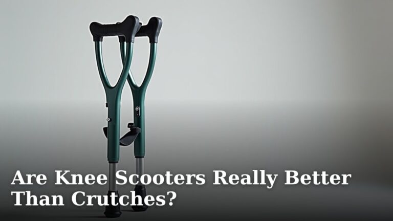 Are Knee Scooters Really Better Than Crutches?