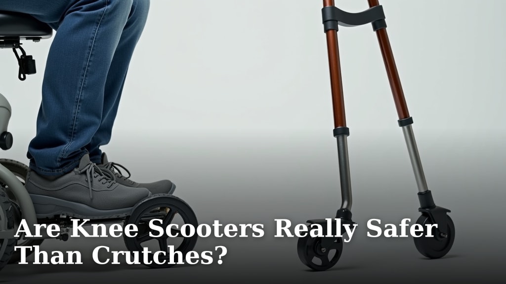 Are Knee Scooters Really Safer Than Crutches?