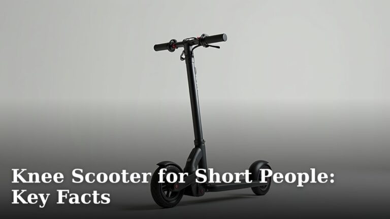 Knee Scooter for Short People: Key Facts