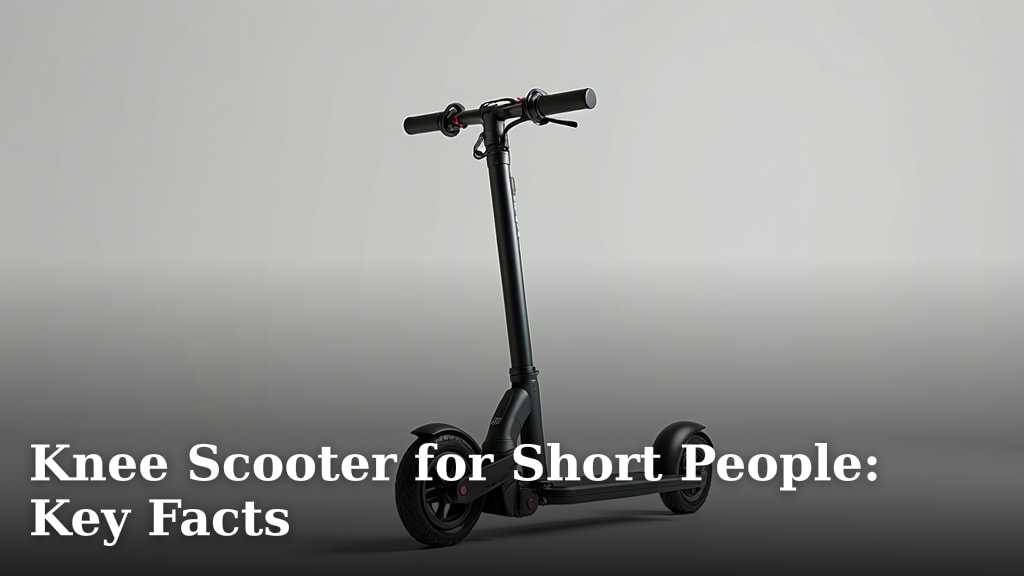 Knee Scooter for Short People: Key Facts