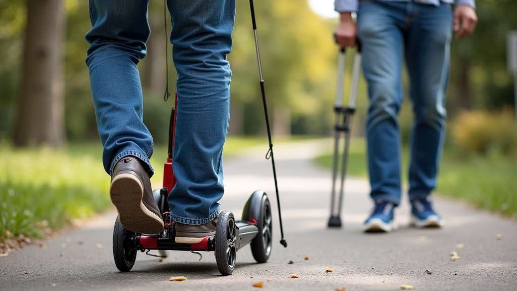 Knee Scooter vs. Cane: Which Mobility Aid is Right for You?