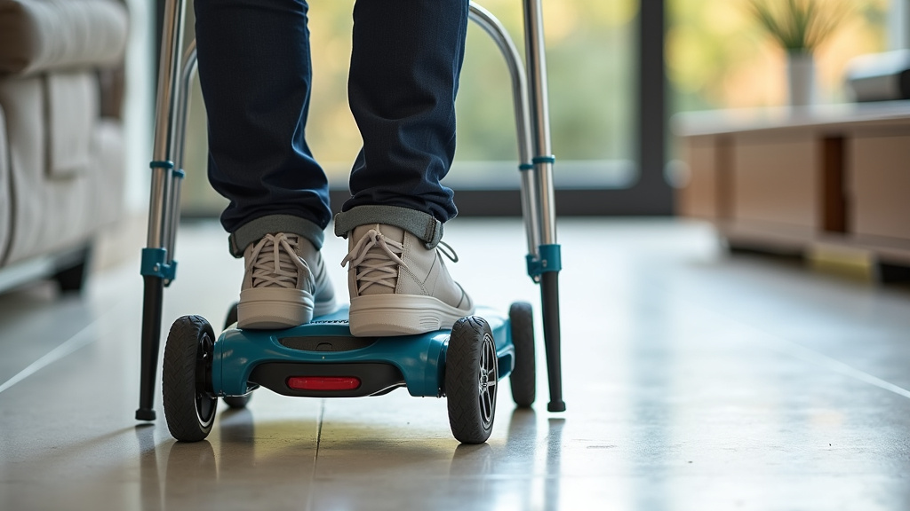 Mobility Aids for a Broken Ankle: Scooter vs. Crutches