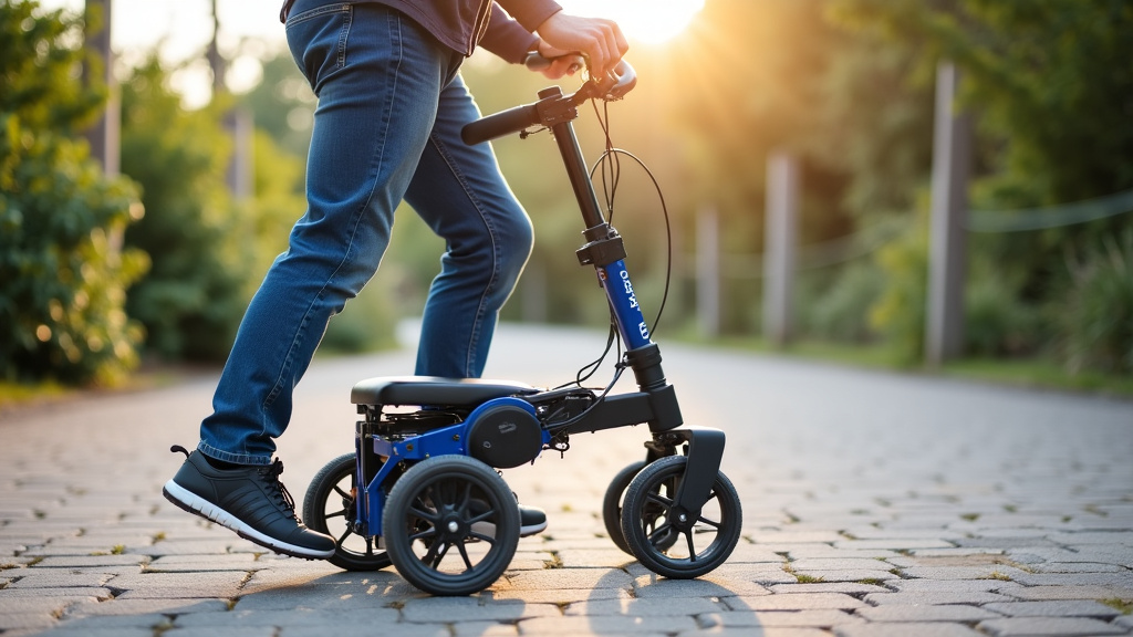 Choosing the Right Mobility Aid: Knee Scooter vs. Rollator