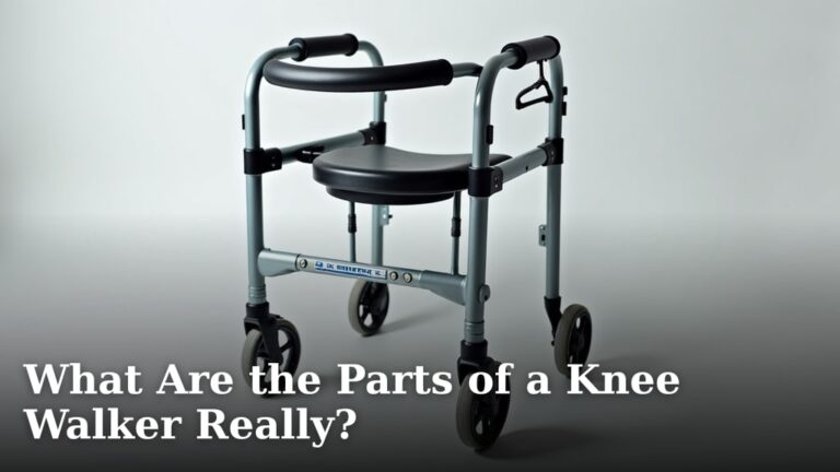 What Are the Parts of a Knee Walker Really?