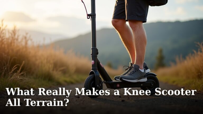 What Really Makes a Knee Scooter All Terrain?