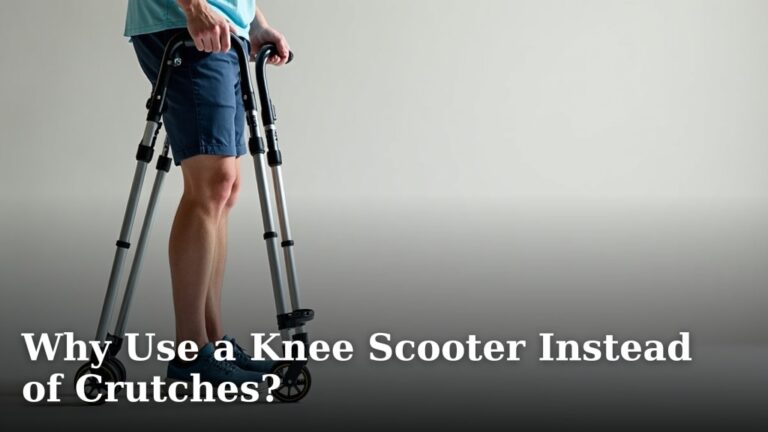 Why Use a Knee Scooter Instead of Crutches?